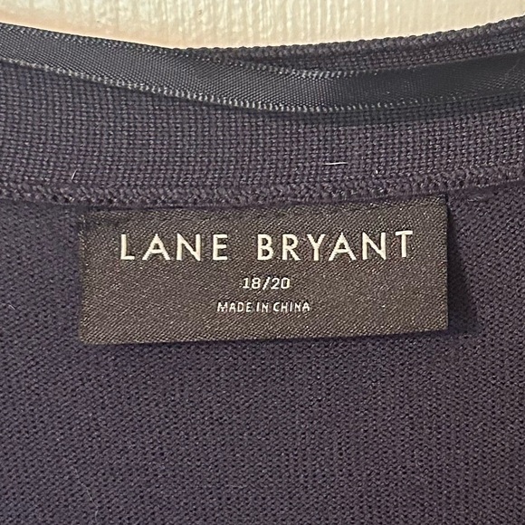Lane Bryant Navy Cardigan - Picture 2 of 3